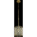 Windsor 1 Light 11.5 inch French Gold and Matte Black Pendant Ceiling Light