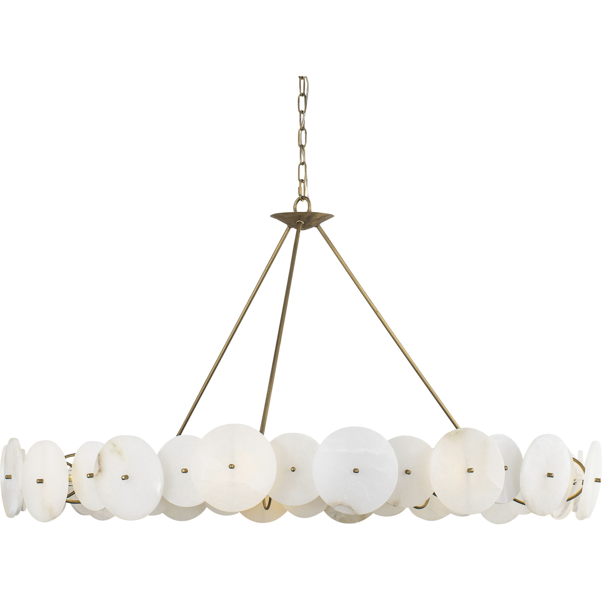 Cosmos 9 Light 48 inch Havana Gold Chandelier Ceiling Light, Smithsonian Collaboration