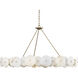 Cosmos 9 Light 48 inch Havana Gold Chandelier Ceiling Light, Smithsonian Collaboration