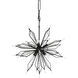 Orbital 8 Light 22 inch Carbon Pendant Ceiling Light