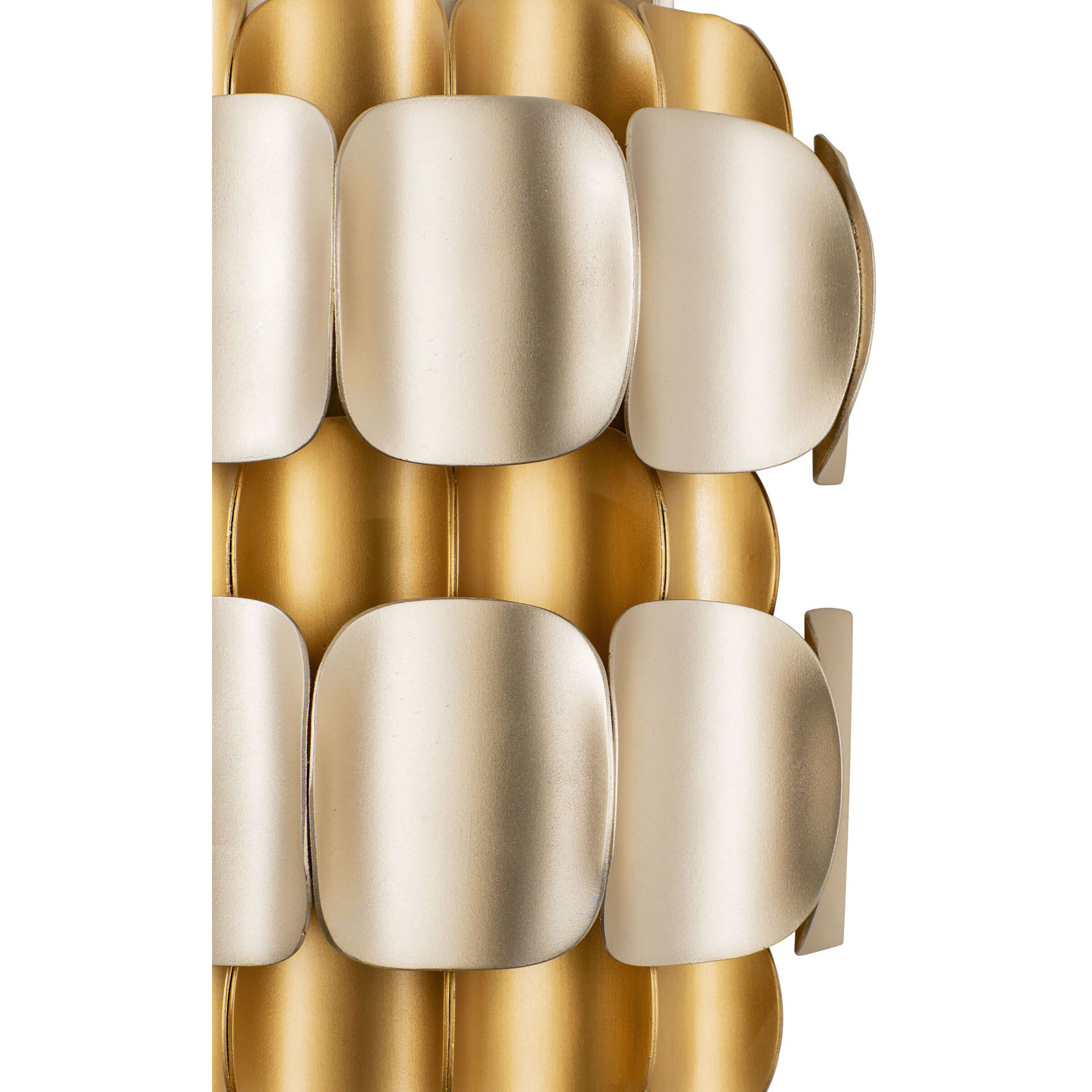 Swoon Sconce Wall Light in Antique Gold, Smithsonian Collaboration