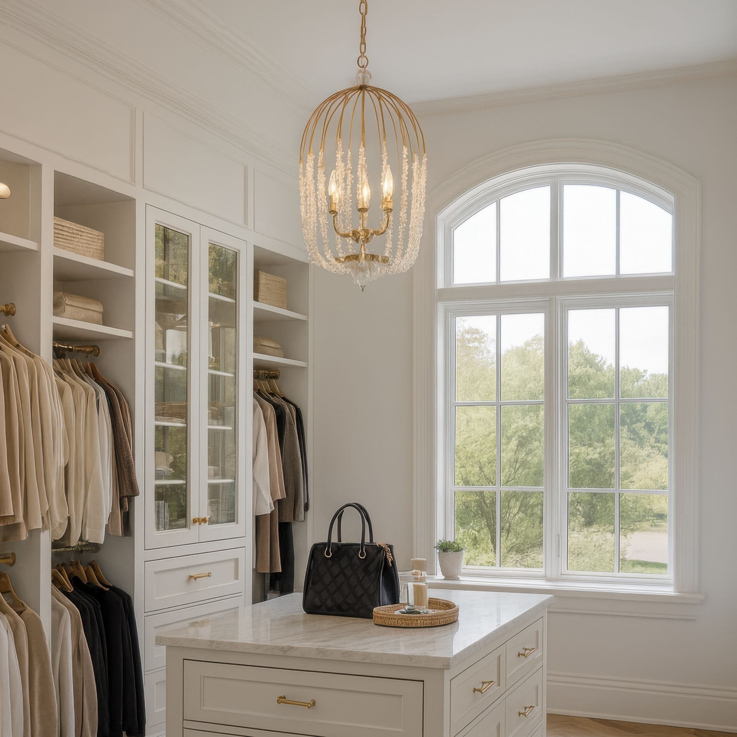 Voliere 6 Light 16.75 inch Havana Gold Pendant Ceiling Light