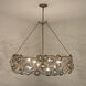 Ethereal Rose 8 Light 40.25 inch Havana Gold Ombre Chandelier Ceiling Light