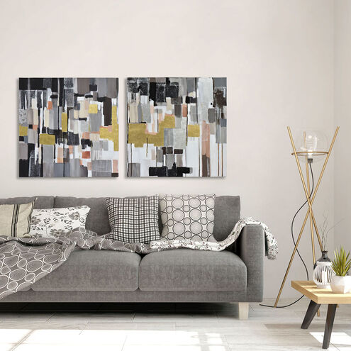 Leaf of Faith Multi-color Diptych Wall Art