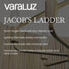 Jacob's Ladder 3 Light 18 inch French Gold Semi-Flush Ceiling Light, Smithsonian Collaboration