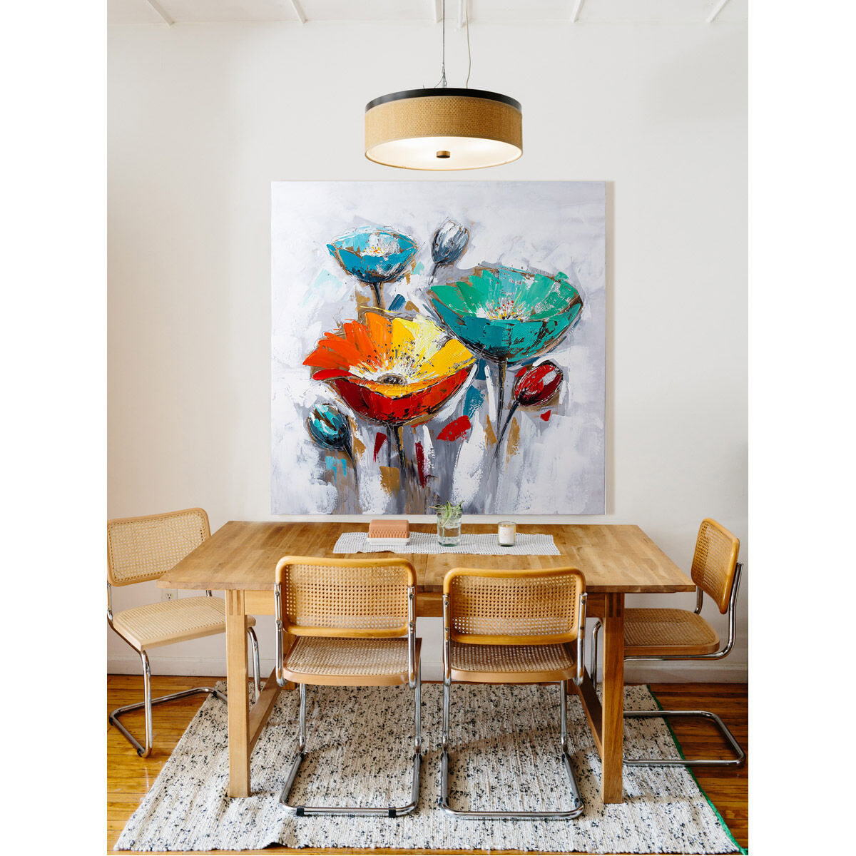 Vibrance Multicolored Canvas Wall Art, Varaluz Casa