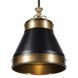 Savarin 1 Light 20 inch Heritage Black and Heritage Bronze Pendant Ceiling Light