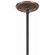 Savarin 1 Light 20 inch Heritage Black and Heritage Bronze Pendant Ceiling Light