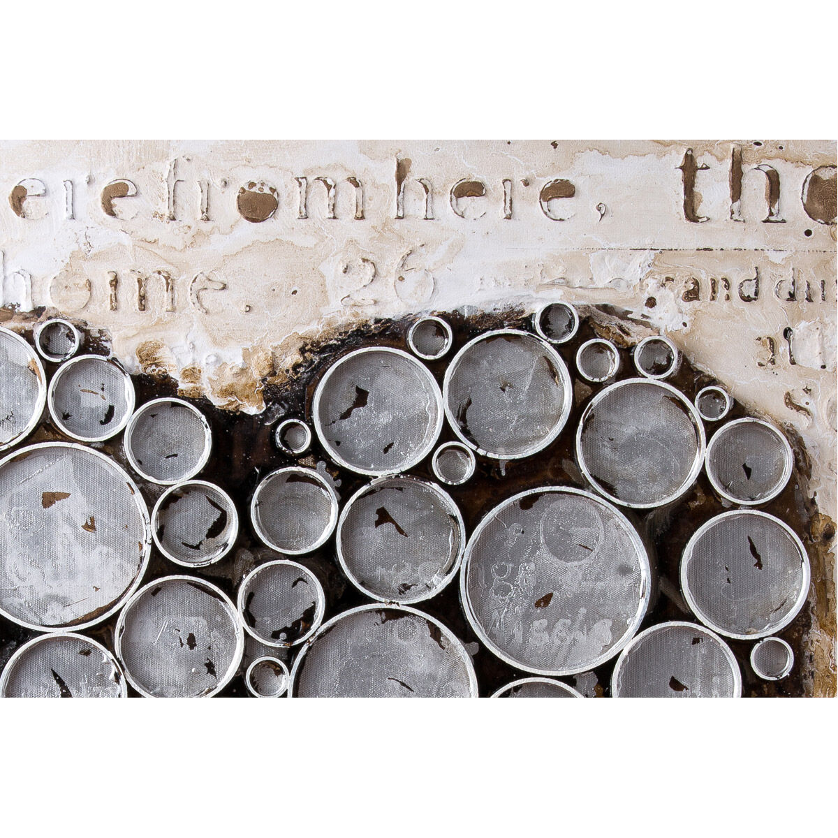 Work of Heart Silver Wall Art, Varaluz Casa