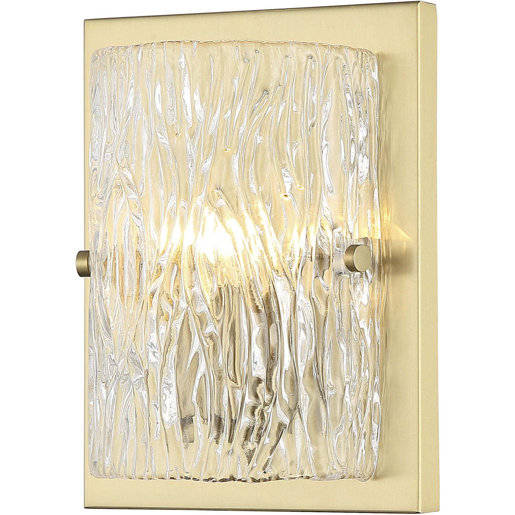 Morgan Sconce Wall Light in Satin Brass