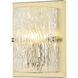 Morgan Sconce Wall Light in Satin Brass