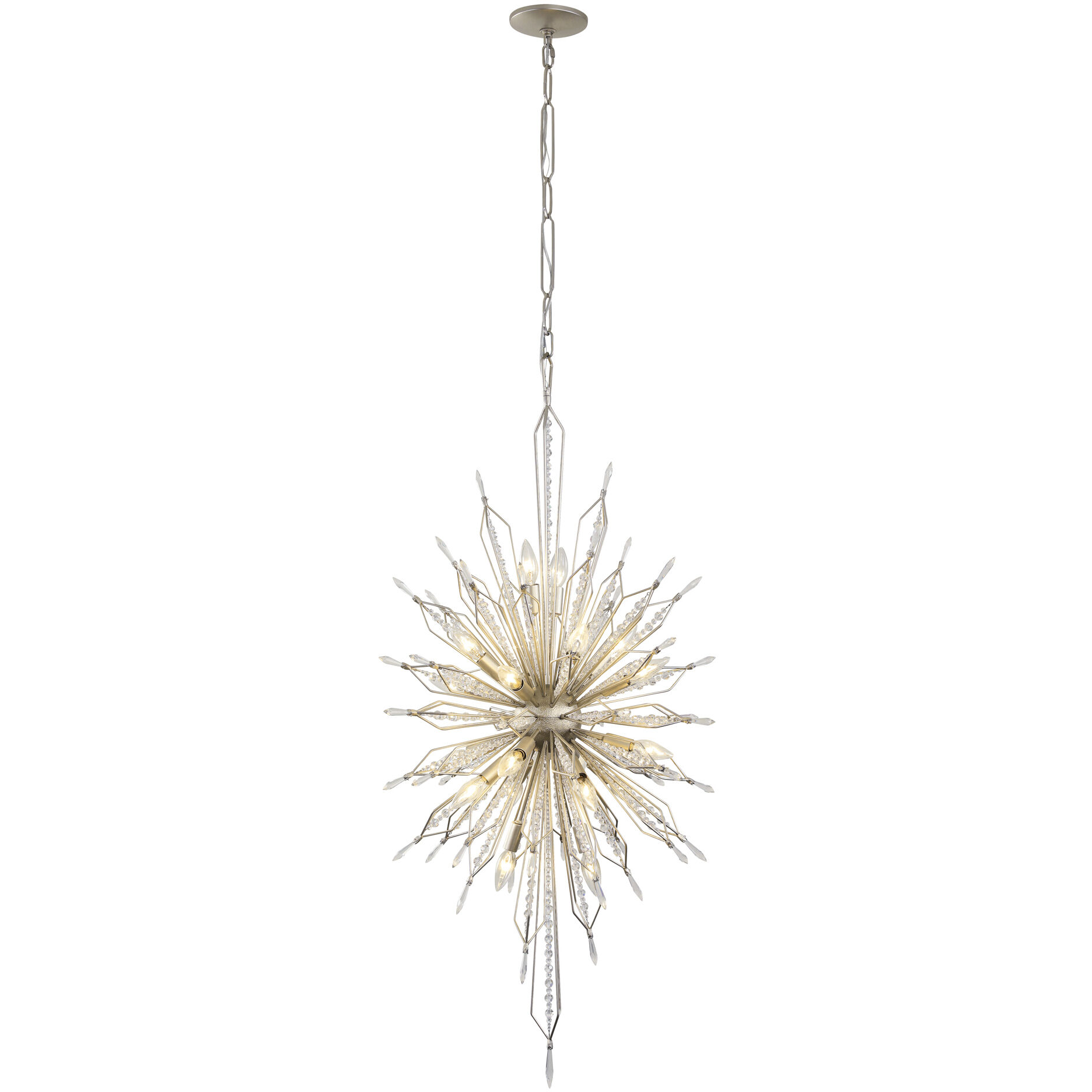 Orbital 20 Light 24 inch Gold Dust Pendant Ceiling Light
