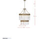 Matrix 14 Light 30 inch Havana Gold Chandelier Ceiling Light