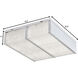 Twisted Sistah LED 12 inch Chrome Flush Mount Ceiling Light