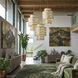 Kato 16 Light 32 inch Havana Gold Chandelier Ceiling Light