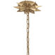 Forever 3 Light 18 inch French Gold Pendant Ceiling Light