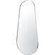 Pointless Exclamation 40 X 21.25 inch Chrome Wall Mirror