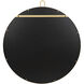 Stopwatch 43.25 X 40 inch Gold Accent Wall Mirror, Varaluz Casa