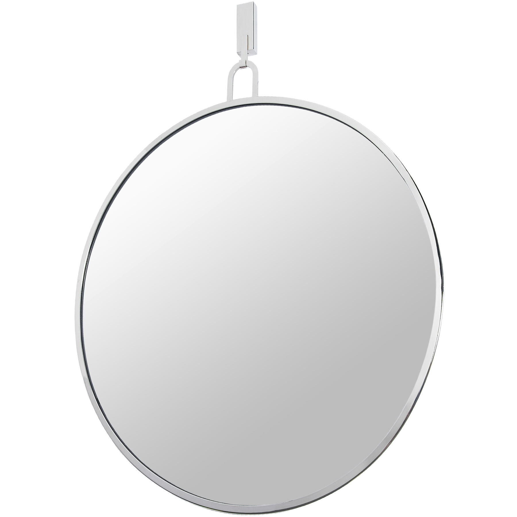 Stopwatch 33.25 X 30 inch Polished Nickel Accent Mirror, Varaluz Casa