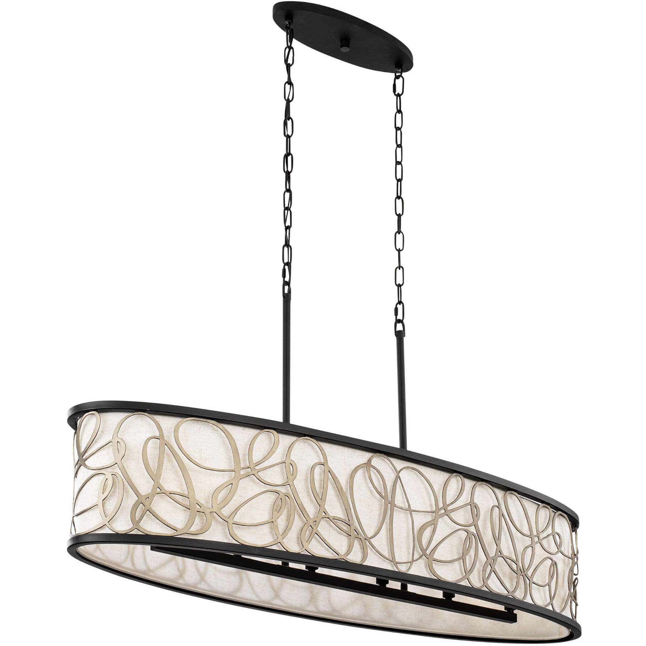 Scribble Linear Pendant Ceiling Light, Smithsonian Collaboration