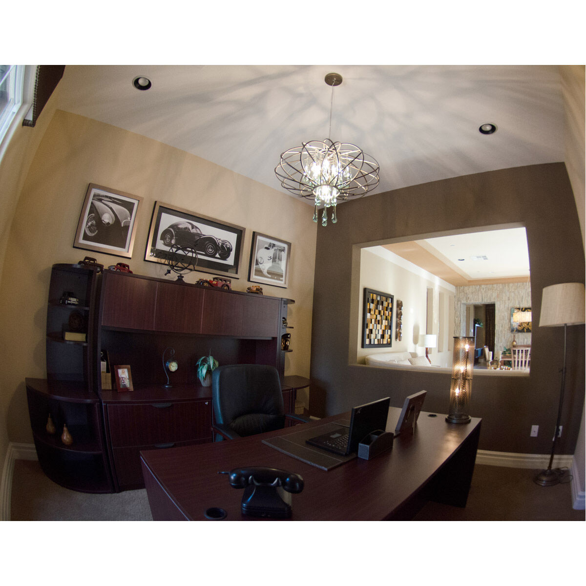 Area 51 LED 24 inch New Bronze Pendant Ceiling Light