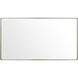 Kye 40 X 22 inch Gold Wall Mirror, Varaluz Casa