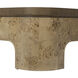 McKinney 44 X 44 inch Mushroom Oak with Mappa Burl Coffee Table