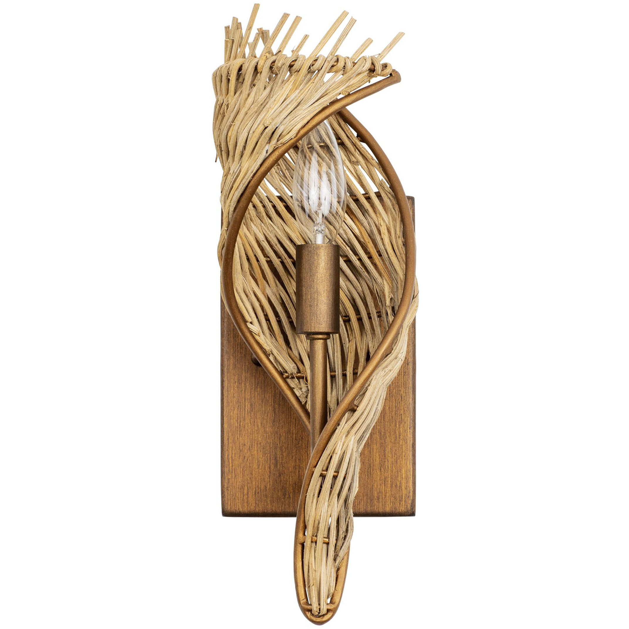 Flow Left Sconce Wall Light, Smithsonian Collaboration