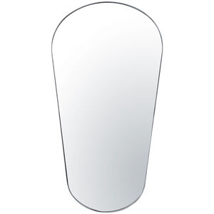 Pointless Exclamation 40 X 21.25 inch Chrome Wall Mirror