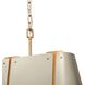 Peep Show 6 Light 42 inch Sunwashed Silver and Brushed Sienna Linear Pendant Ceiling Light