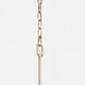 Cubic 14 Light 18.5 inch Calypso Gold Foyer Pendant Ceiling Light