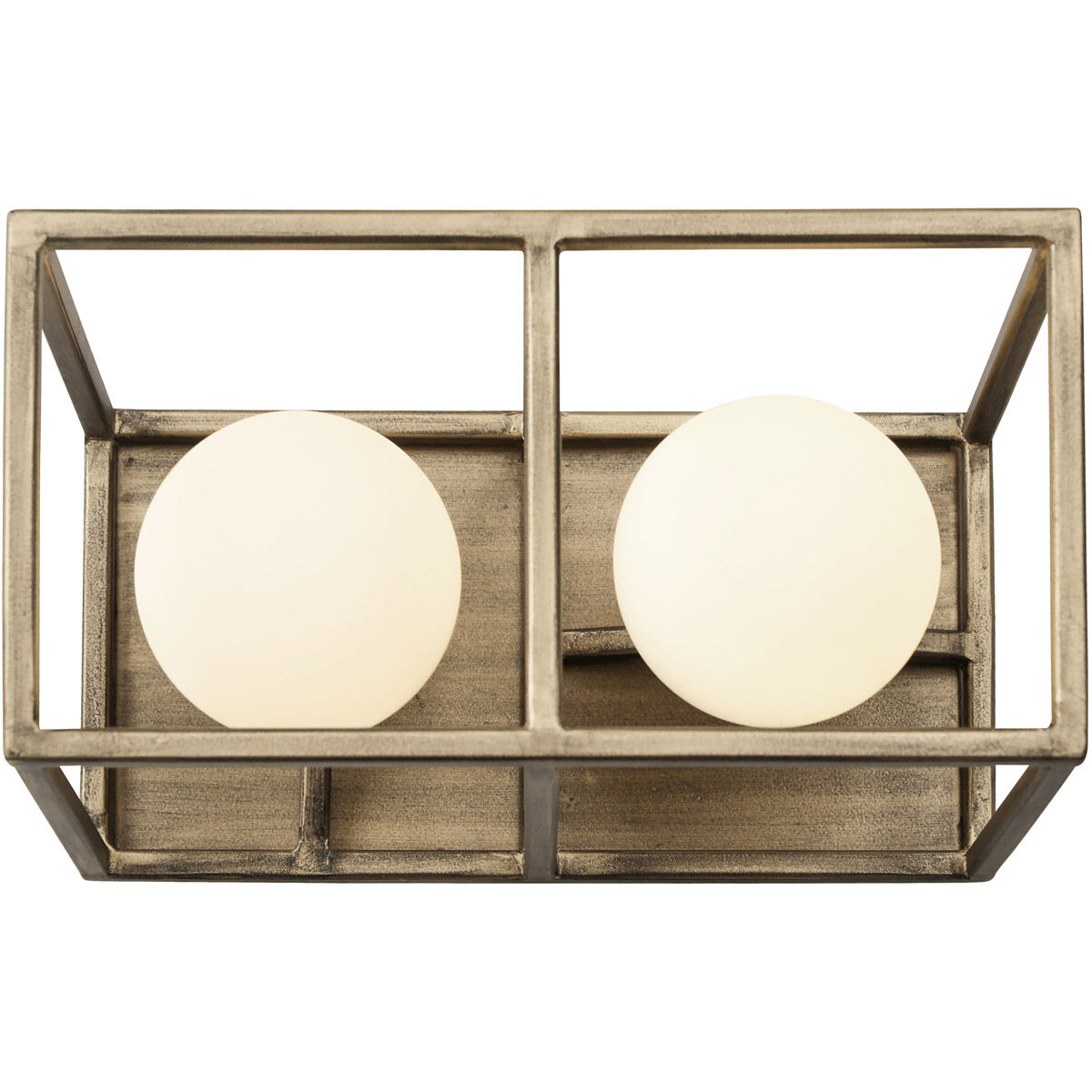 Plaza LED 9.63 inch Havana Gold and Carbon Bath Vanity Wall Light