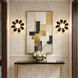 Daphne 1 Light 12 inch Matte Black and French Gold Convertible Flush Mount Ceiling Light, Smithsonian Collaboration
