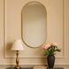 Capsule 40 X 22 inch Gold Wall Mirror