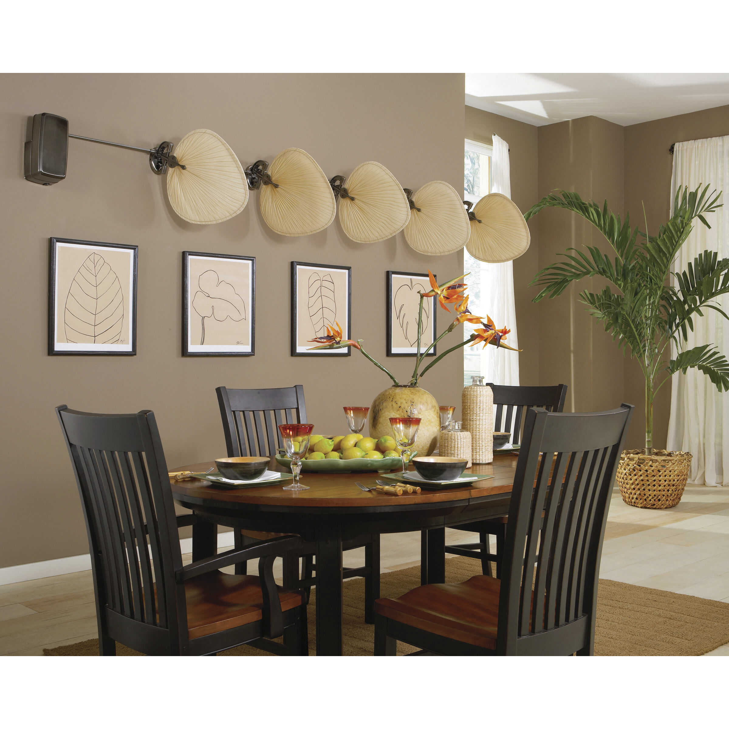 Punkah Pewter Fan Motor Only, Blades Sold Separately, Motor Only