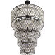 Windsor 21 Light 40 inch Carbon and Havana Gold Chandelier Ceiling Light