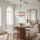 Aurora 14 Light 32 inch Havana Gold Pendant Ceiling Light