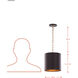 Cannery 1 Light 10 inch Dark Bronze and French Gold Mini Pendant Ceiling Light