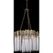 Matrix 9 Light 25 inch Havana Gold Chandelier Ceiling Light