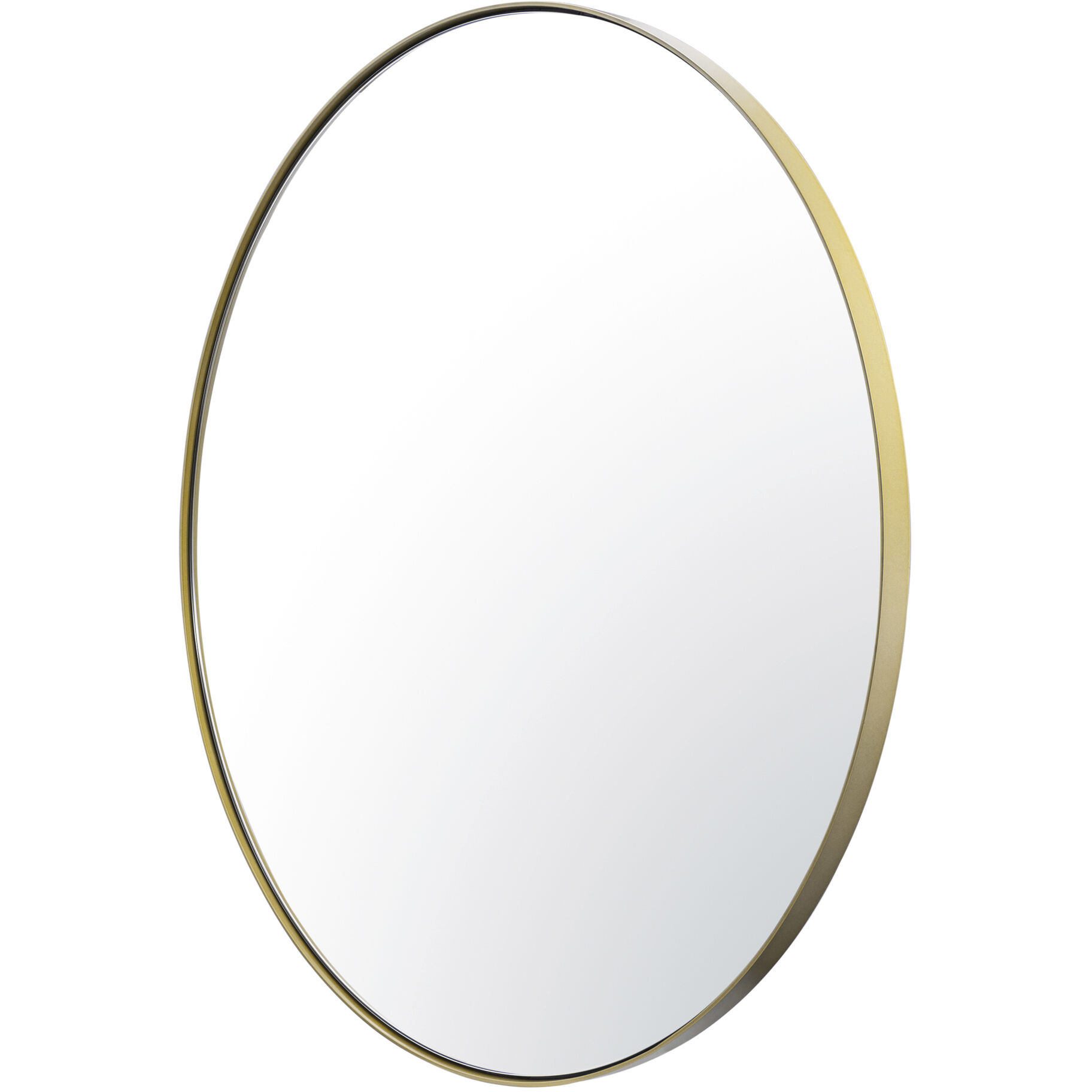 Tablet 30 X 30 inch Gold Wall Mirror