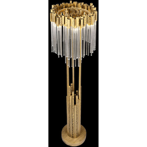 Matrix 68 inch 60 watt Havana Gold Floor Lamp Portable Light