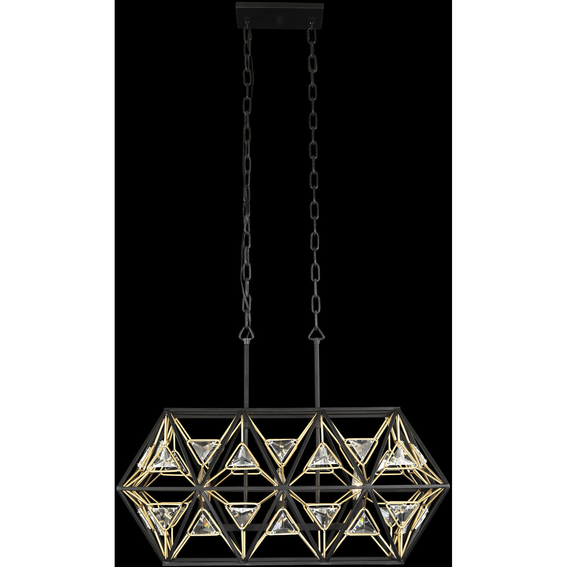 Marcia Linear Pendant Ceiling Light in 3