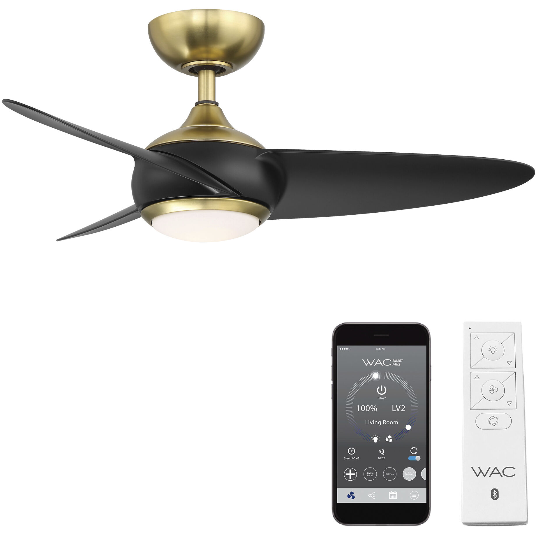 Loft 38.00 inch Indoor Ceiling Fan