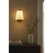 Desert Flyer 2 Light 10 inch Satin Brass with Medium Walnut Wall Sconce Wall Light