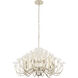 Wildflower 15 Light 40 inch Gold Dust/Artifact Chandelier Ceiling Light, Smithsonian Collaboration