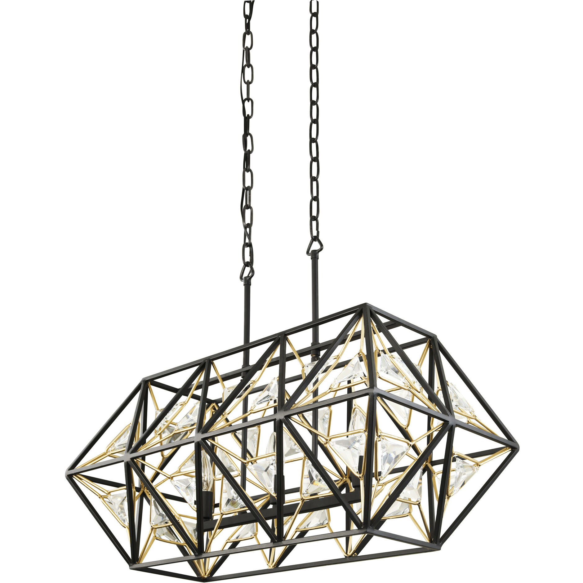 Marcia Linear Pendant Ceiling Light in 3