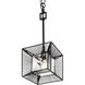 Arcade 1 Light 6 inch Carbon Mini Pendant Ceiling Light