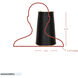 Coco 2 Light 8 inch Matte Black/French Gold Wall Sconce Wall Light