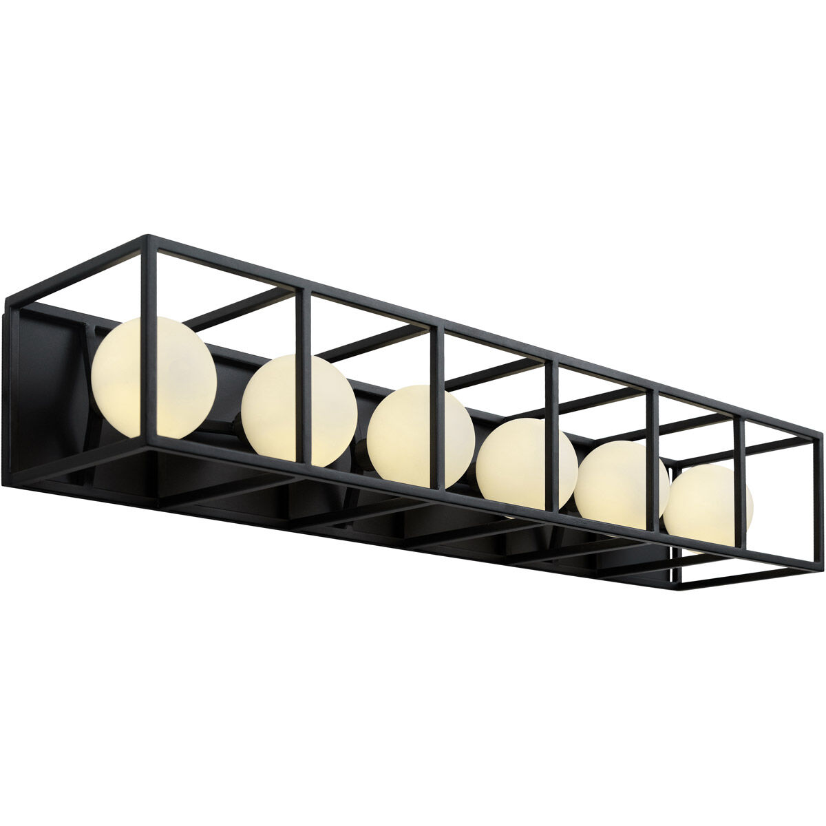 Plaza LED 28.38 inch Carbon and Havana Gold Bath Vanity Wall Light