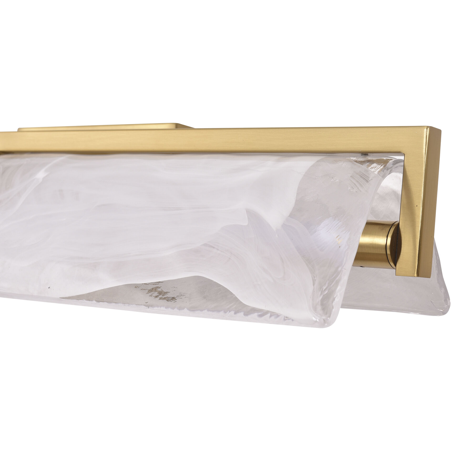Mingle 2 Light 25.5 inch Satin Brass Bath Light Wall Light